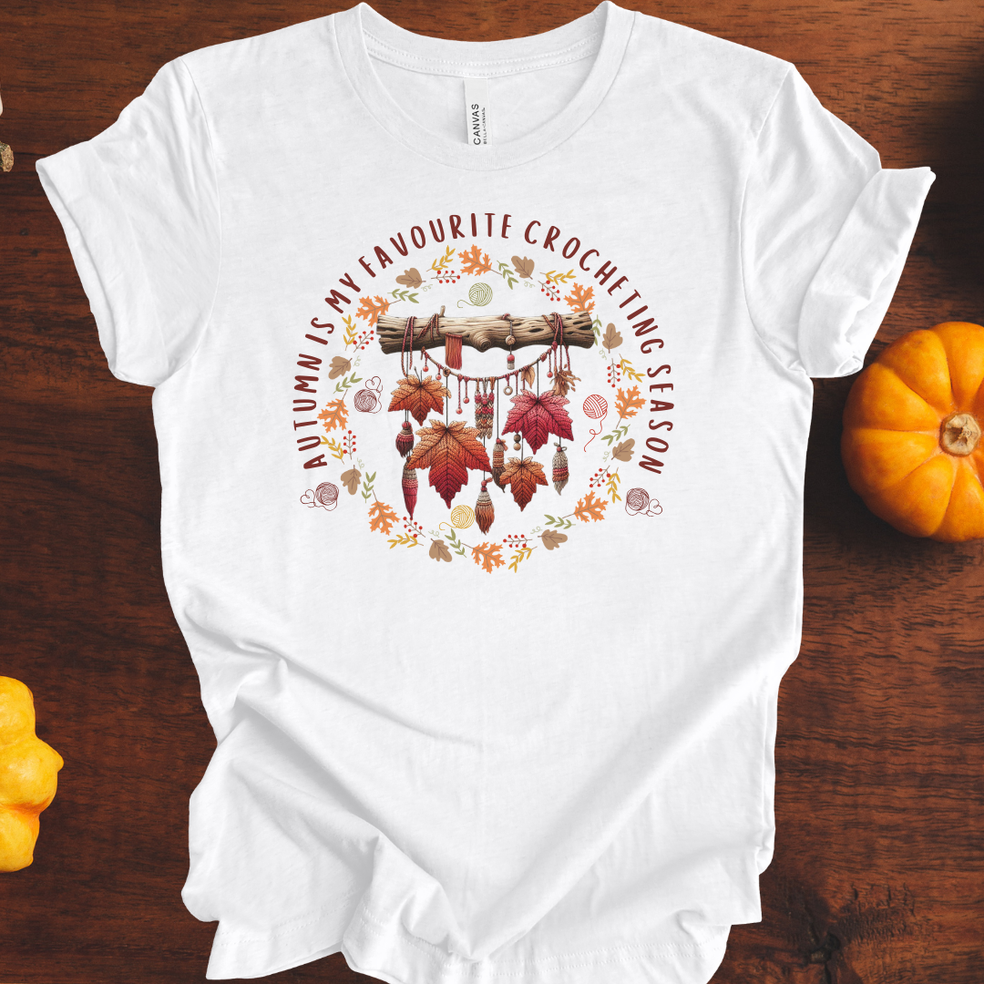 'Autumn is my Crocheting Season' T-Shirt