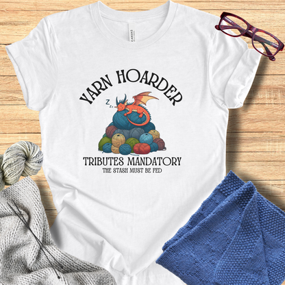 'Yarn Hoarder' t-shirt