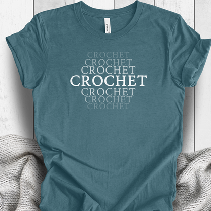 'Fading Crochet' t-shirt