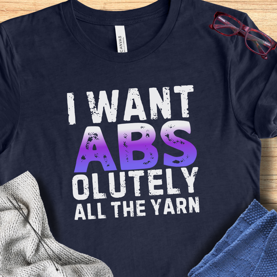 'I want Abs' t-shirt