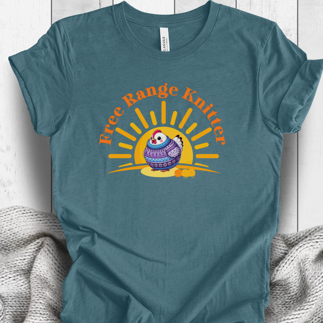 'Free Range Knitter' T-Shirt