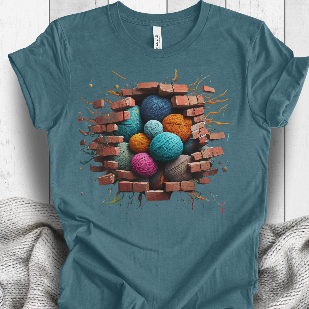 '3D Yarn Wall' t-shirt