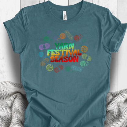 'Retro Yarn Festival' T-Shirt