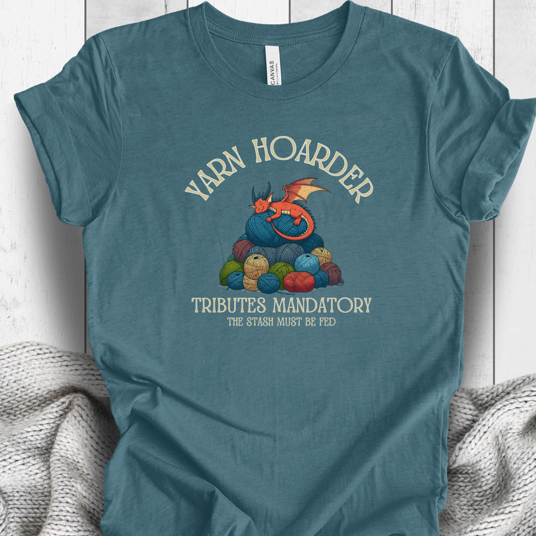 'Yarn Hoarder' t-shirt