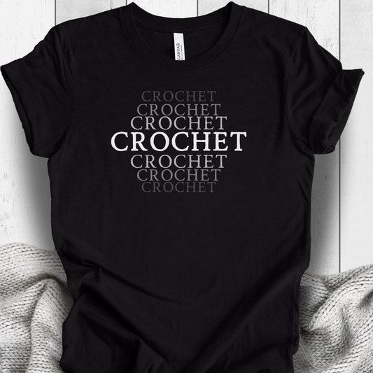 'Fading Crochet' t-shirt