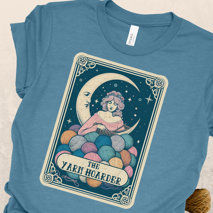 Tarot Card Yarn Hoarder t-shirt