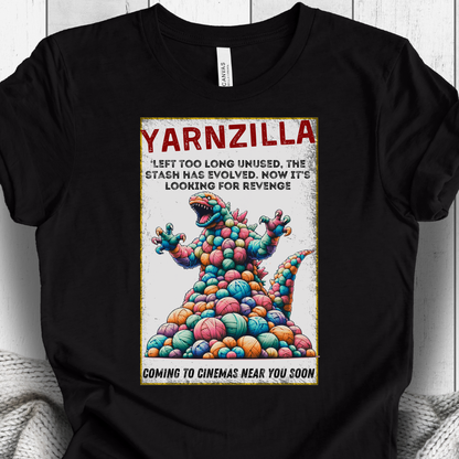 'Yarnzilla' t-shirt