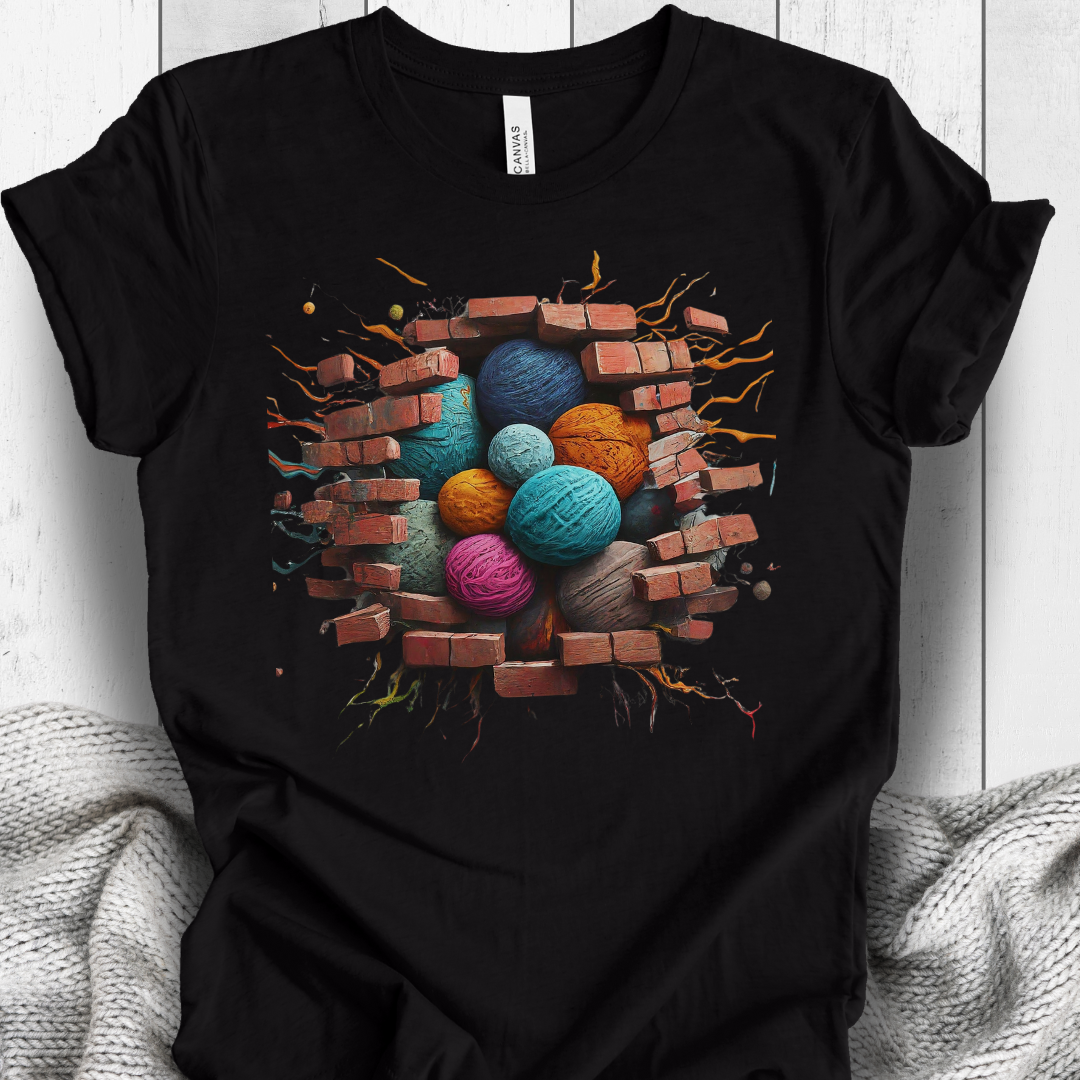 '3D Yarn Wall' t-shirt