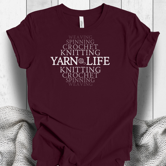 'Fading Yarn Life' t-shirt