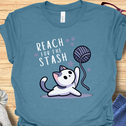 'Reach for the Stash' t-shirt