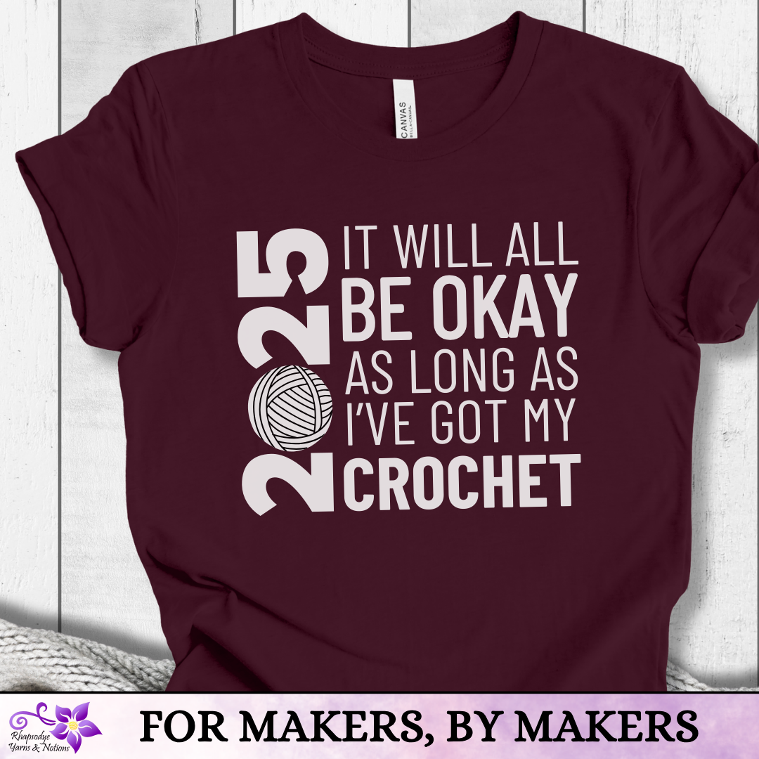 2025 Crocheter t-shirt