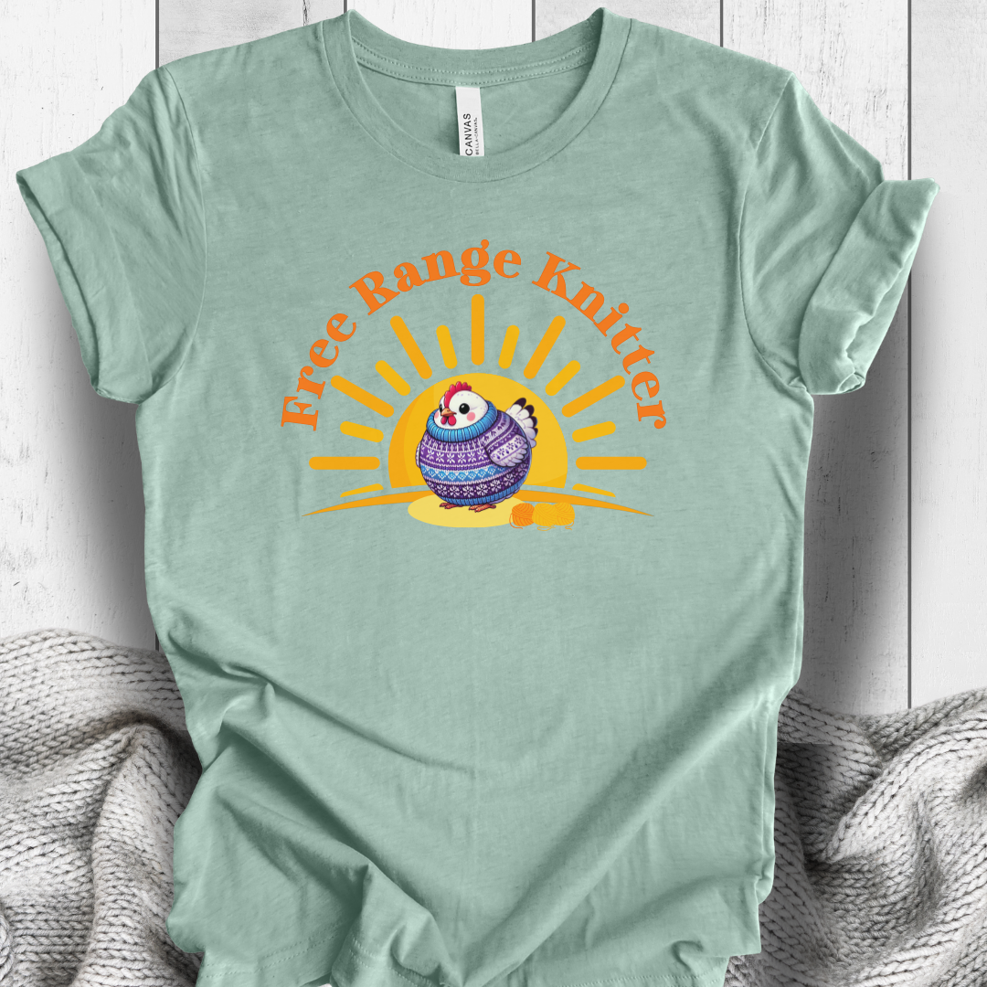 'Free Range Knitter' T-Shirt