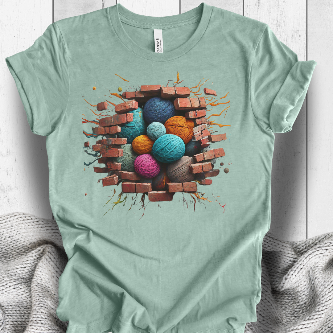 '3D Yarn Wall' t-shirt