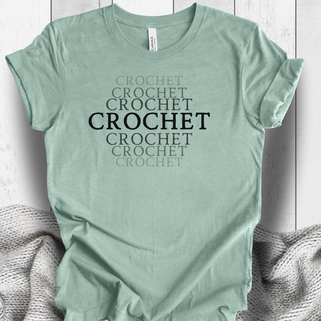 'Fading Crochet' t-shirt