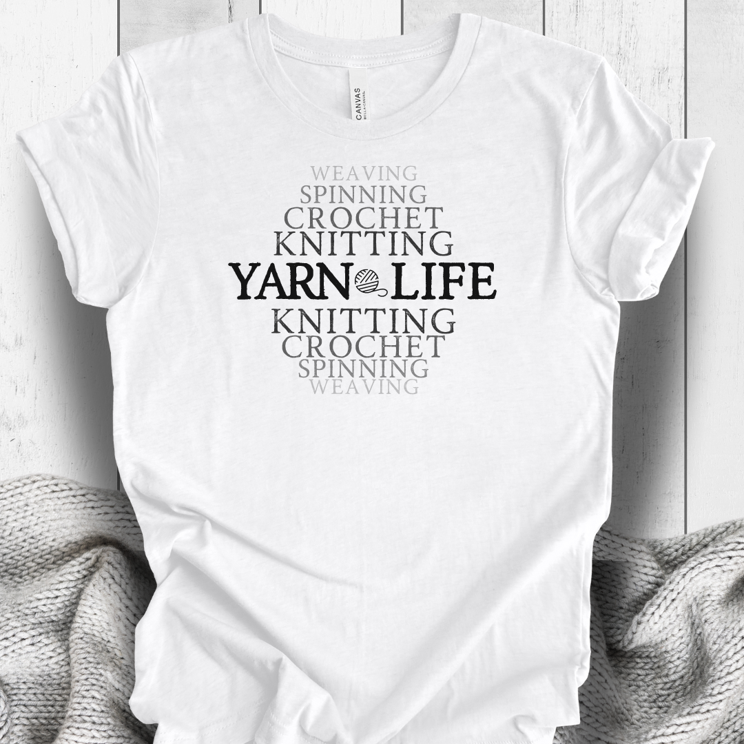 'Fading Yarn Life' t-shirt