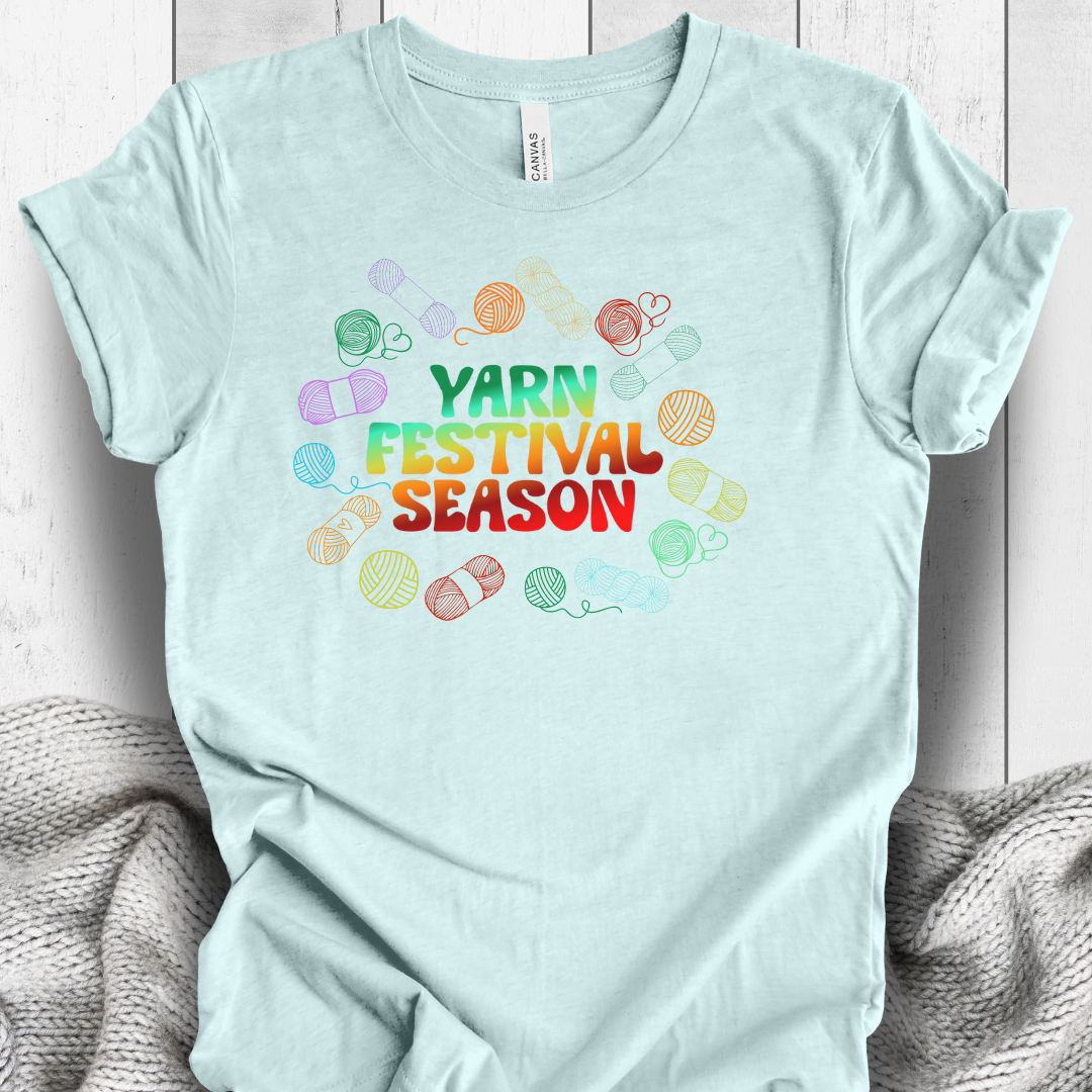 'Retro Yarn Festival' T-Shirt