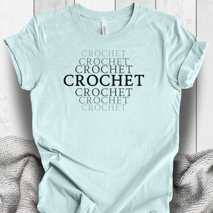 'Fading Crochet' t-shirt