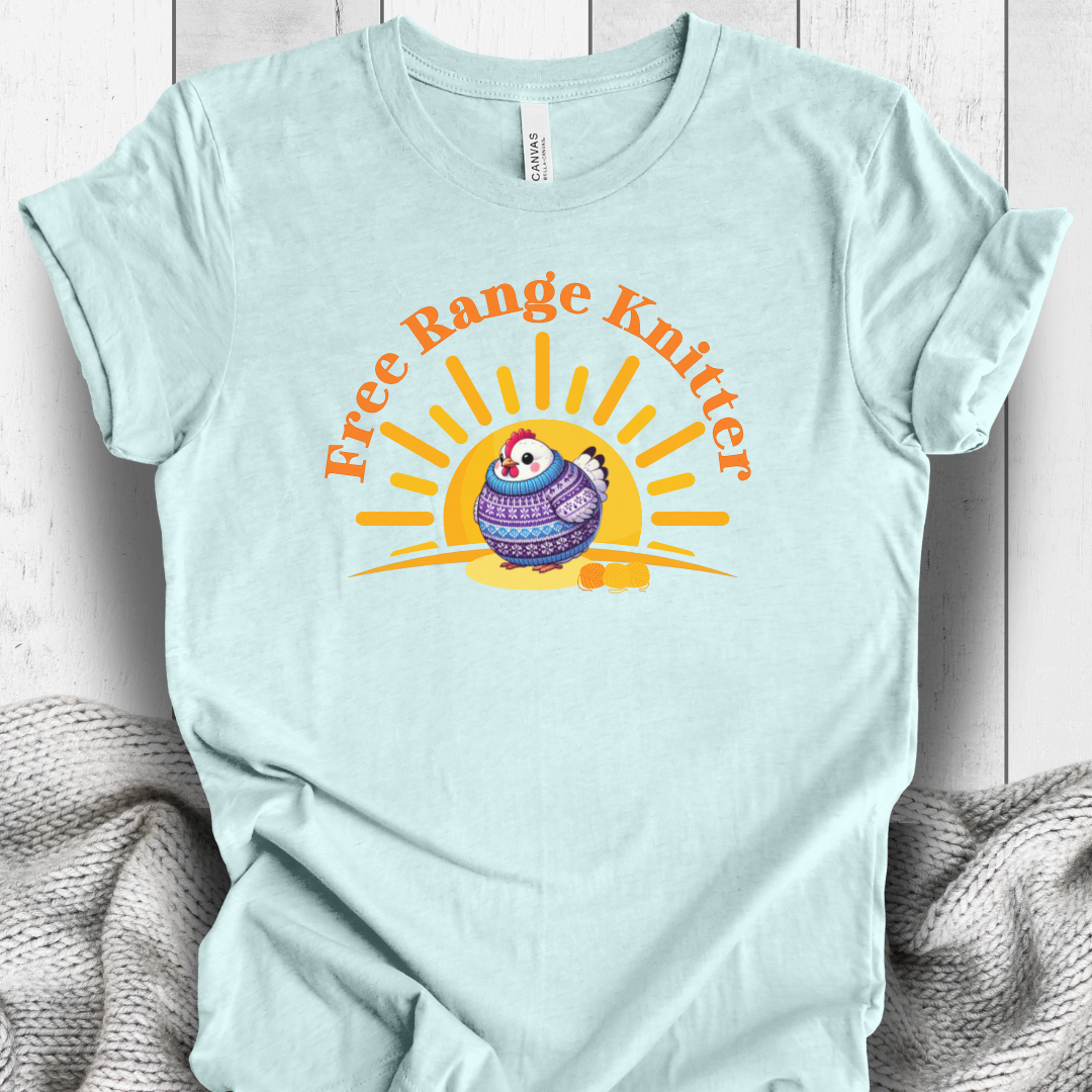 'Free Range Knitter' T-Shirt