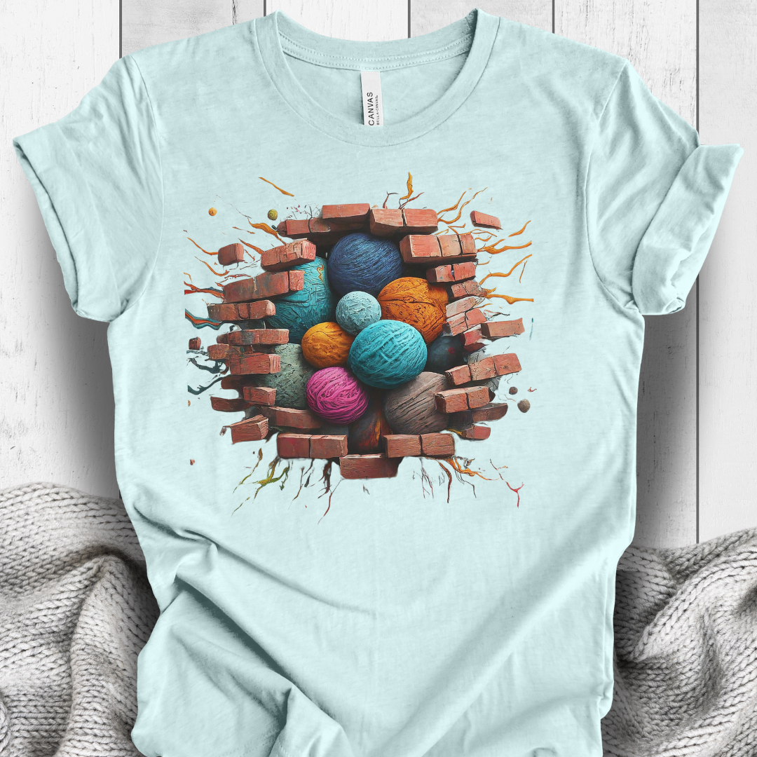 '3D Yarn Wall' t-shirt