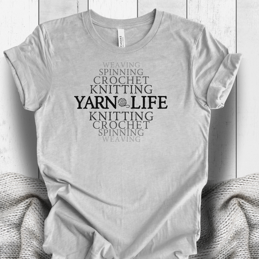 'Fading Yarn Life' t-shirt