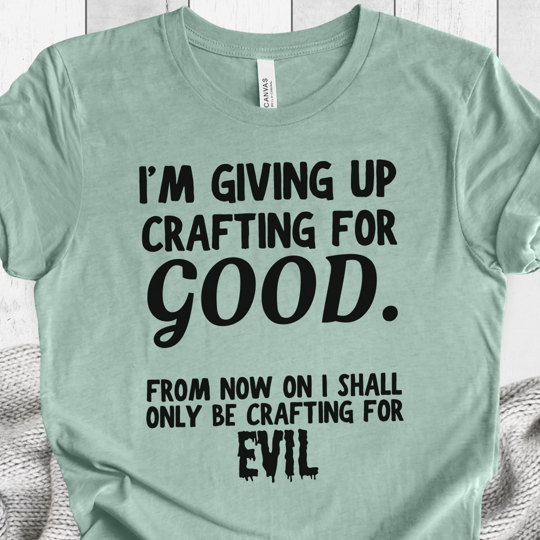 'Crafting for Good' t-shirt