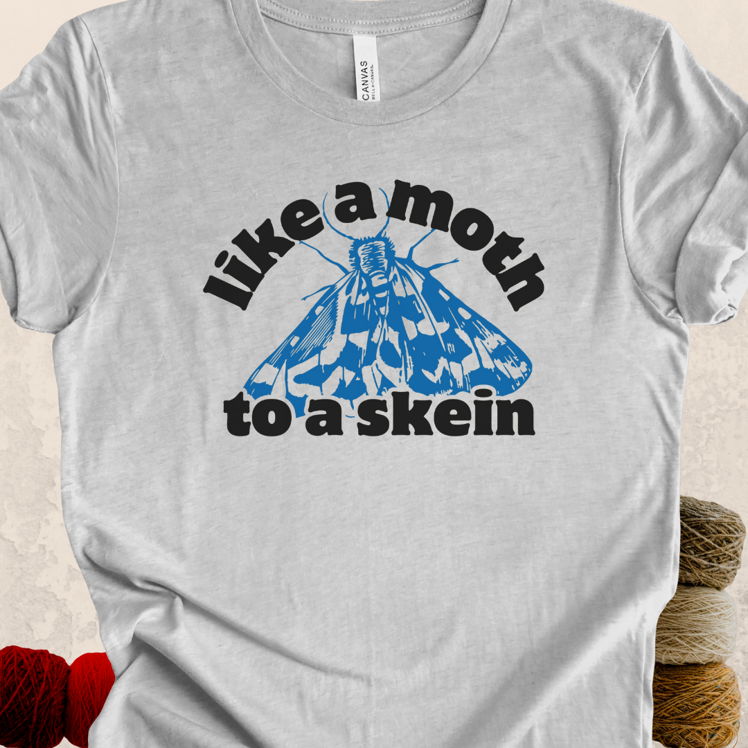 'Moth to a Skein' t-shirt