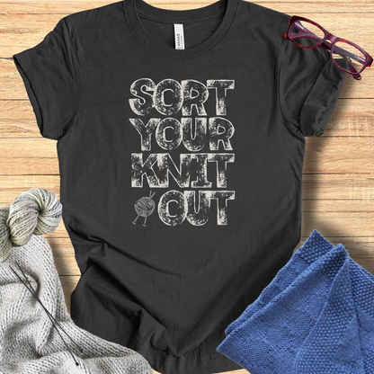 'Sort Your Knit Out' t-shirt