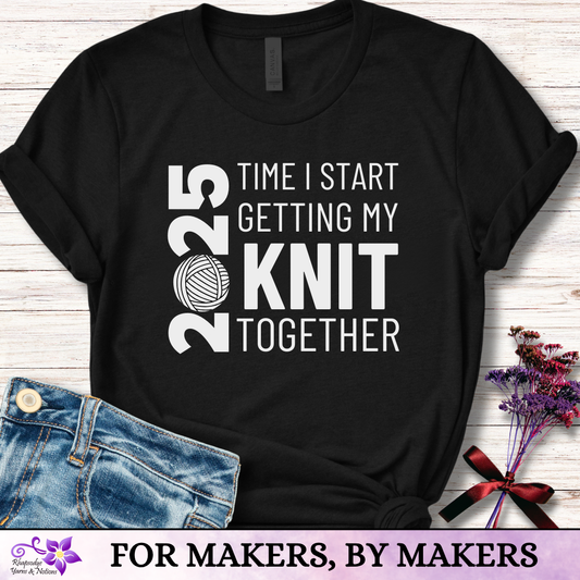 2025 knitting t-shirt