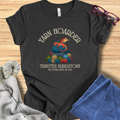 'Yarn Hoarder' t-shirt