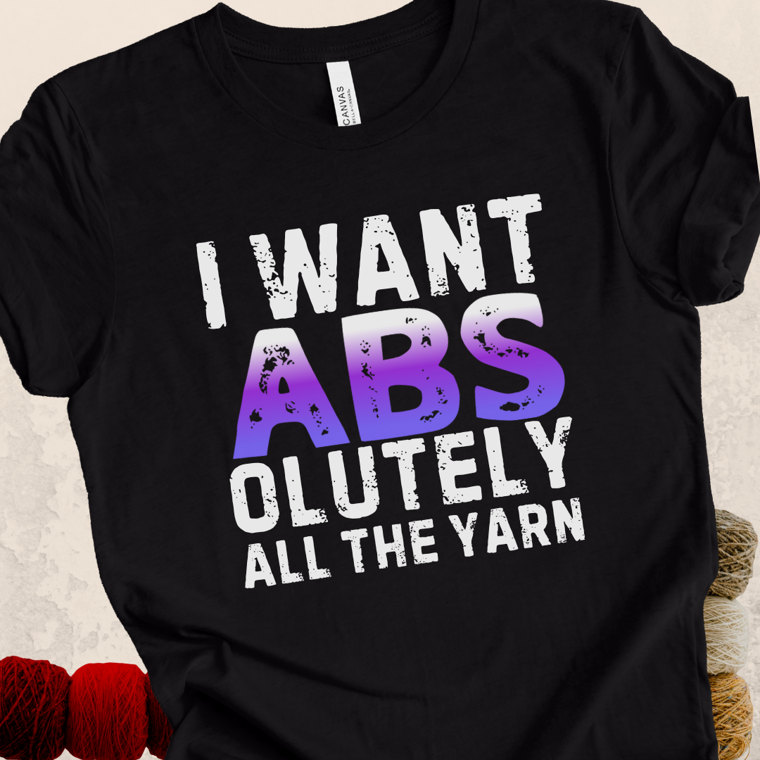 'I want Abs' t-shirt