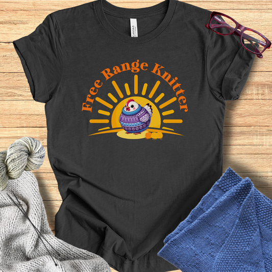 'Free Range Knitter' T-Shirt