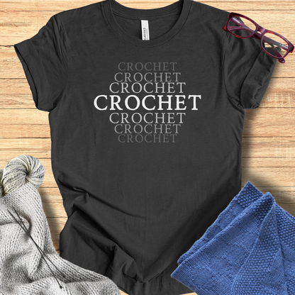 'Fading Crochet' t-shirt