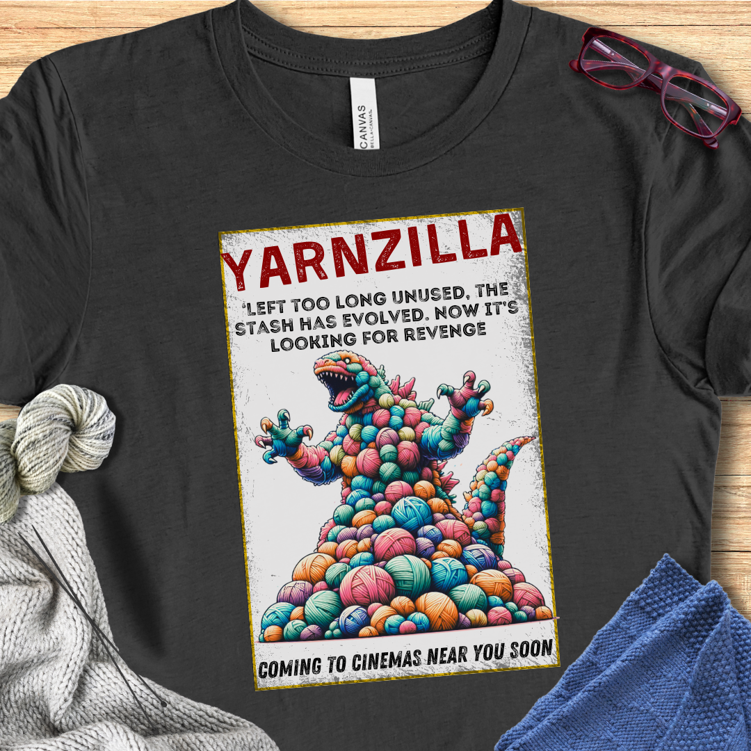 'Yarnzilla' t-shirt