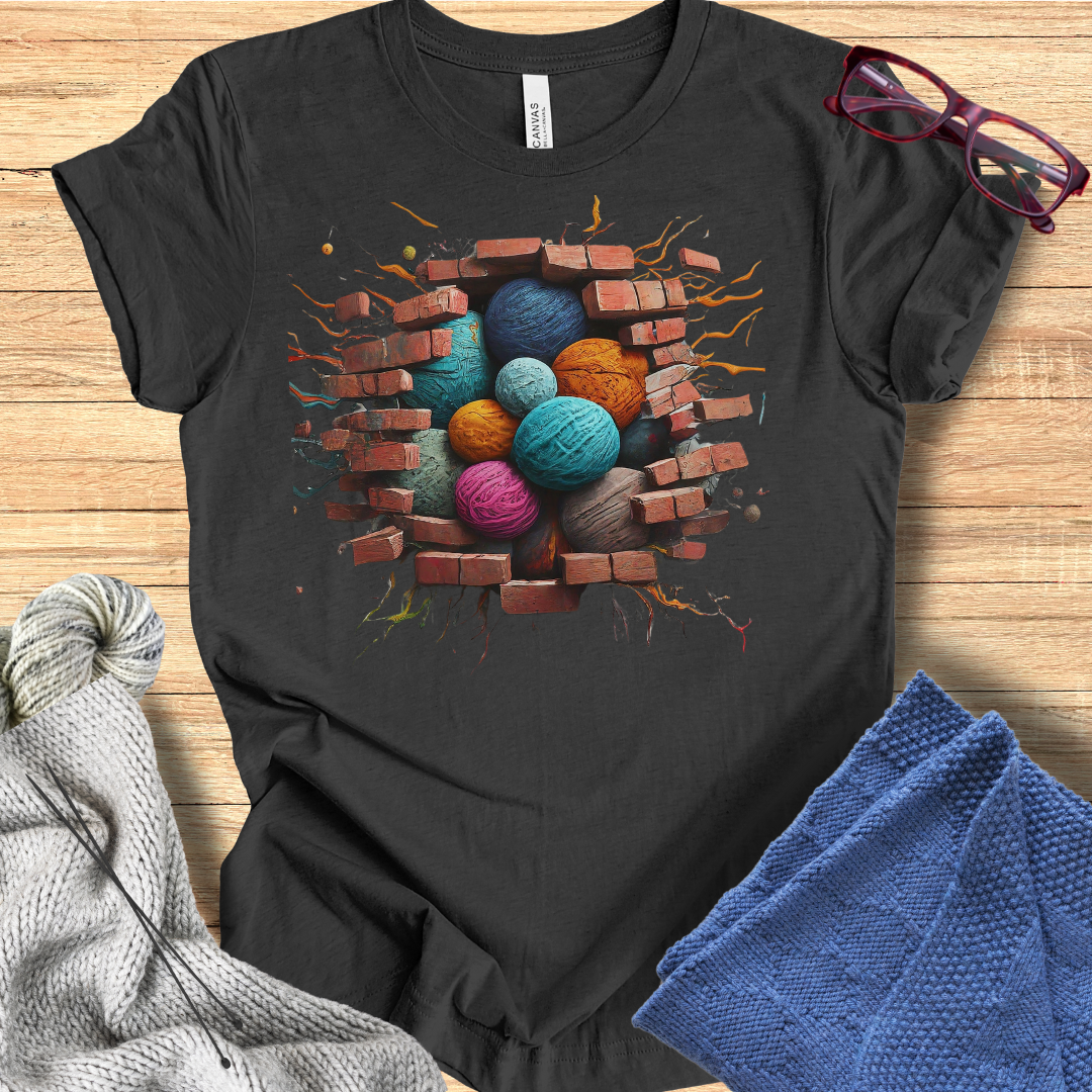 '3D Yarn Wall' t-shirt