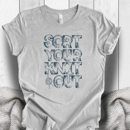 'Sort Your Knit Out' t-shirt