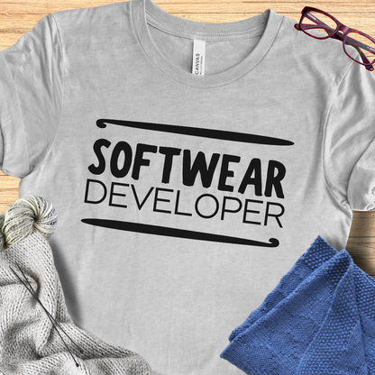 'Software Developer' Crochet t-shirt