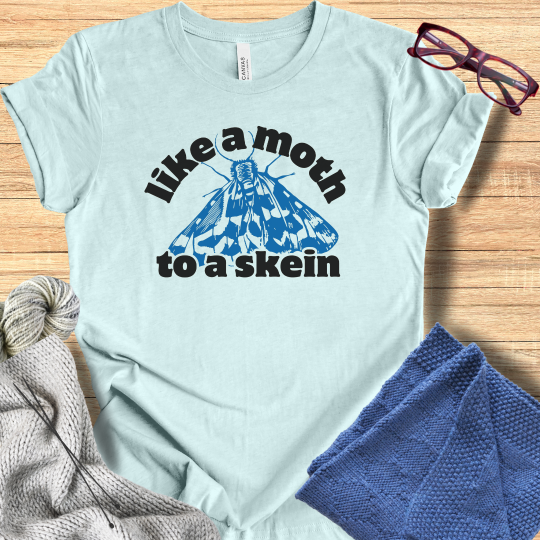 'Moth to a Skein' t-shirt