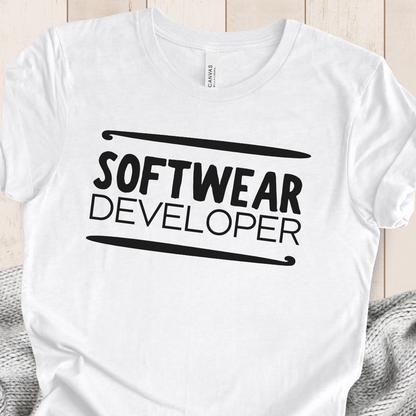 'Software Developer' Crochet t-shirt