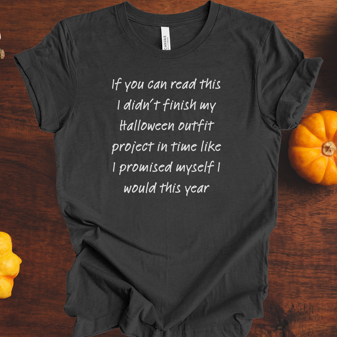 'Placeholder Halloween Outfit' t-shirt