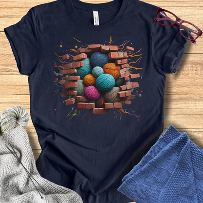 '3D Yarn Wall' t-shirt