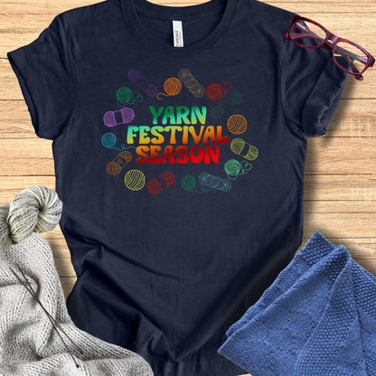 'Retro Yarn Festival' T-Shirt