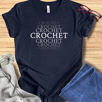 'Fading Crochet' t-shirt