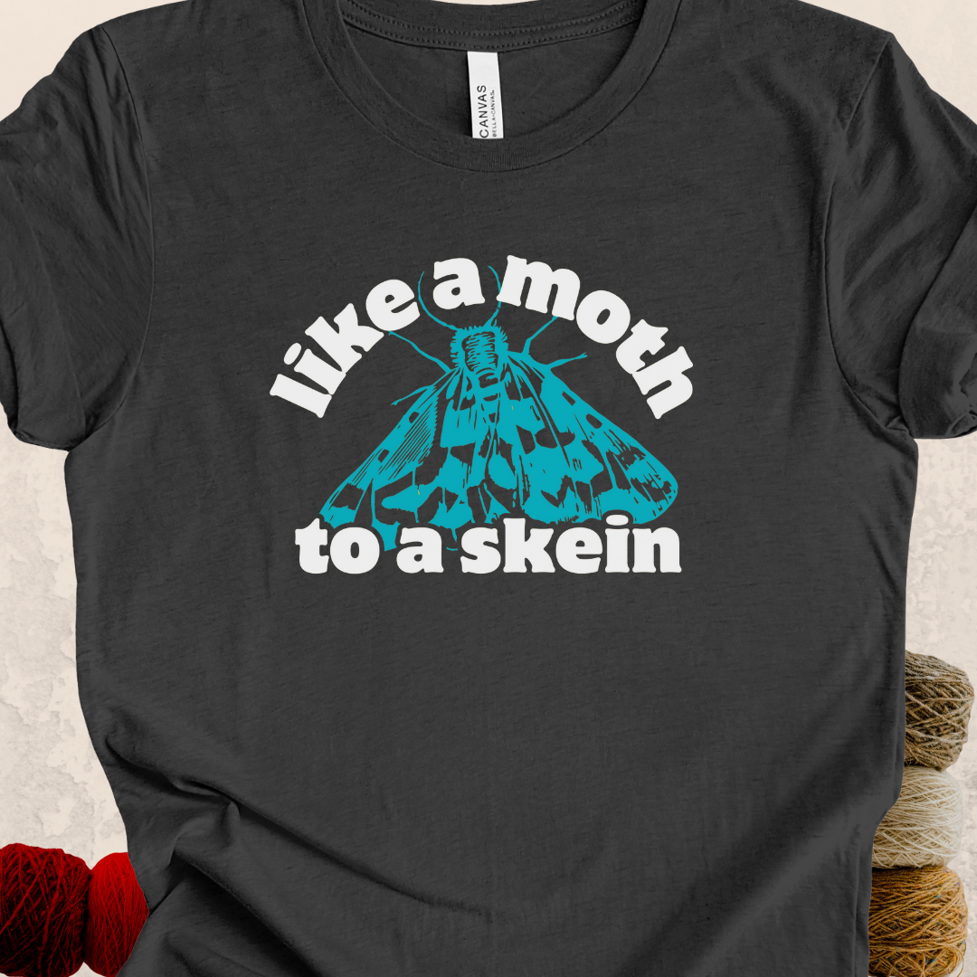 'Moth to a Skein' t-shirt