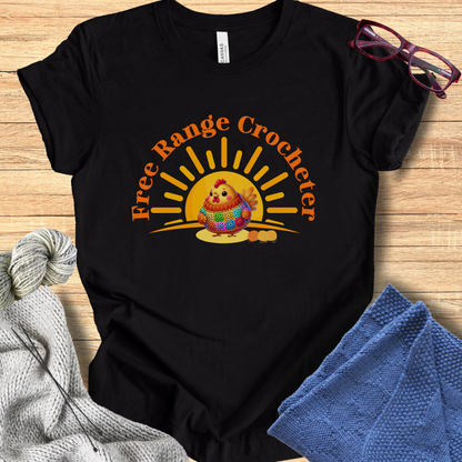 'Free Range Crocheter' T-Shirt