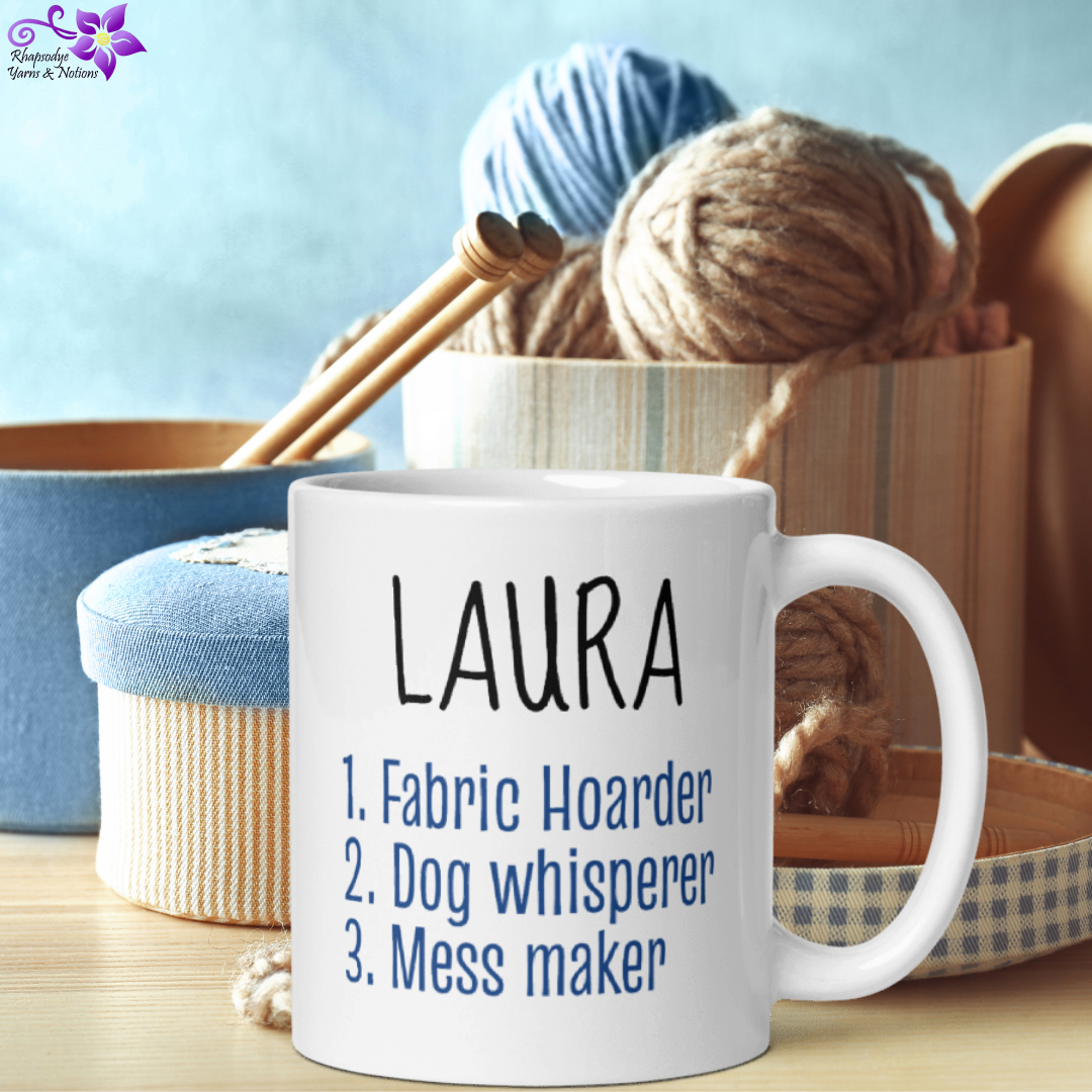 Personalised White Glossy Mug