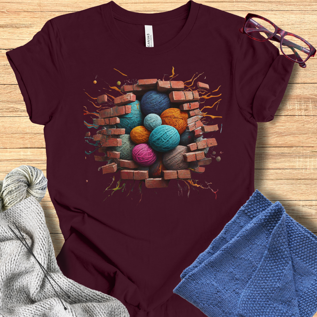 '3D Yarn Wall' t-shirt