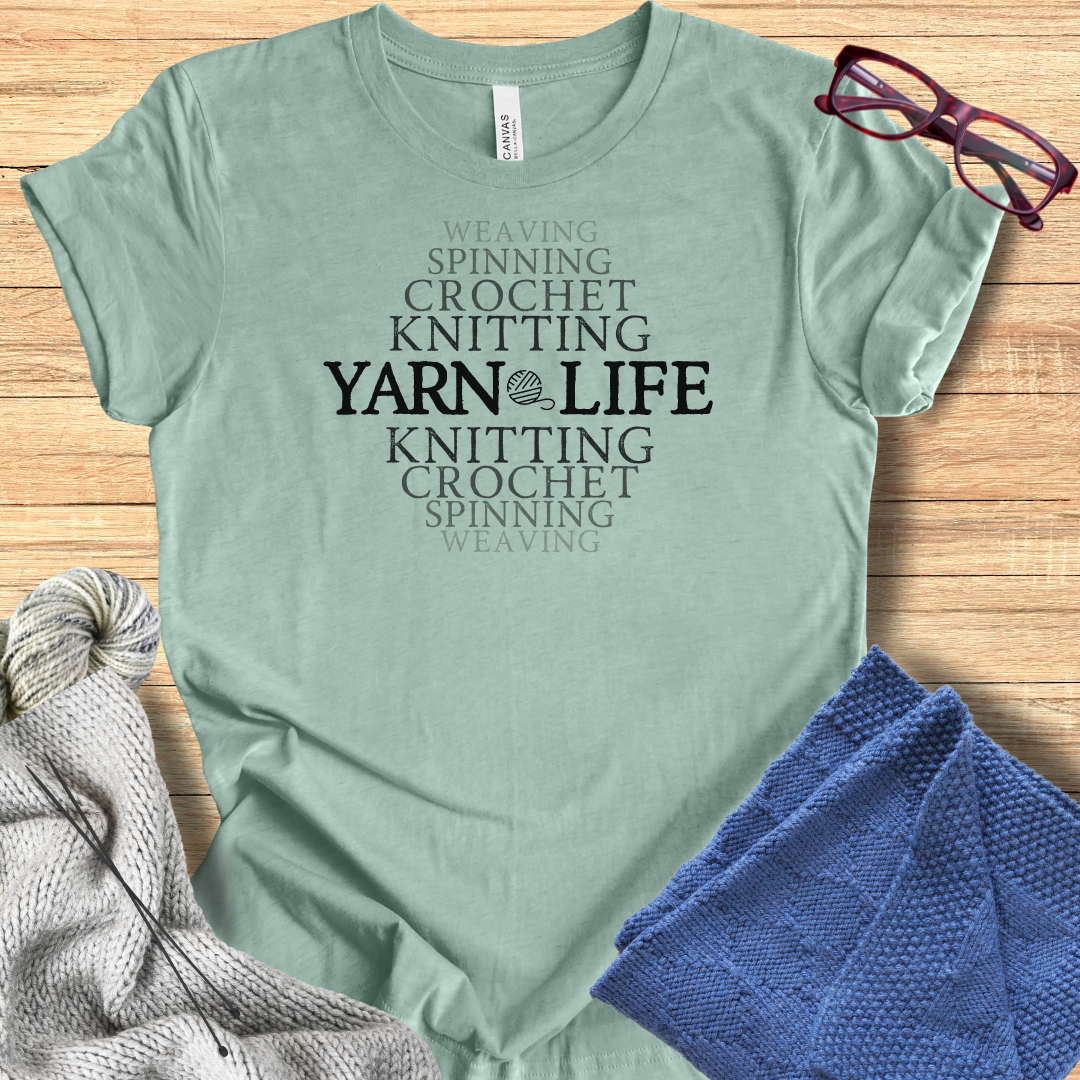 'Fading Yarn Life' t-shirt