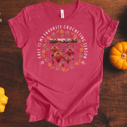 'Fall is my Crocheting Season' T-Shirt