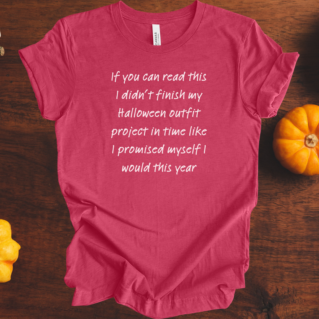 'Placeholder Halloween Outfit' t-shirt