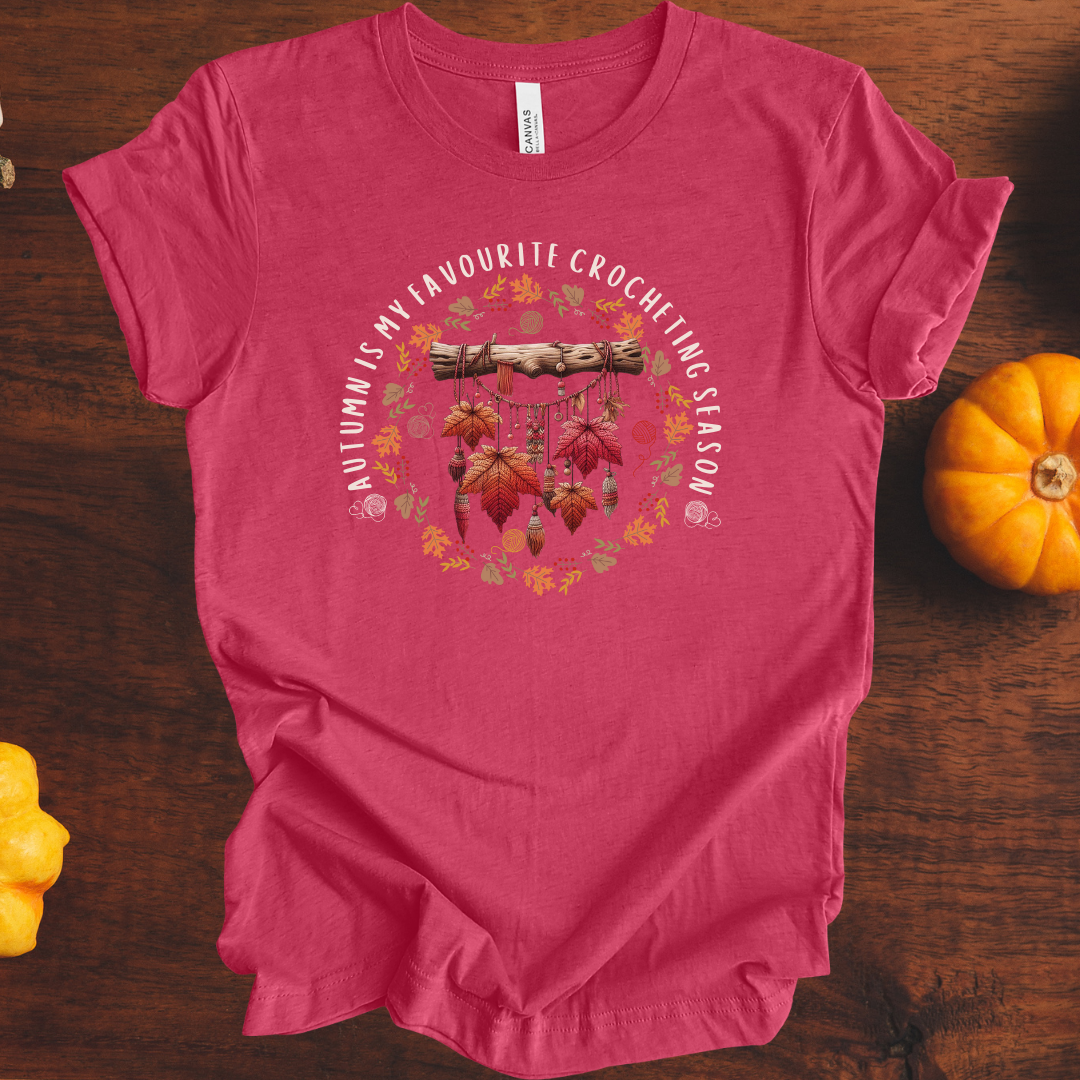 'Autumn is my Crocheting Season' T-Shirt